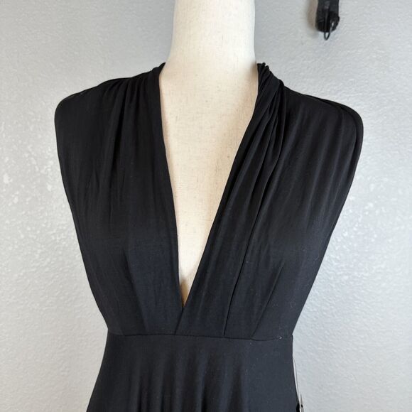 Lulus Tricks of the Trade Black Maxi Dress 12 Ways to Style L Large - Picture 2 of 6